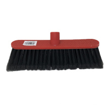 High Quality Cleaning Broom Head Soft Black Bristle PET filament Plastic Broom Replacement Broom Heads